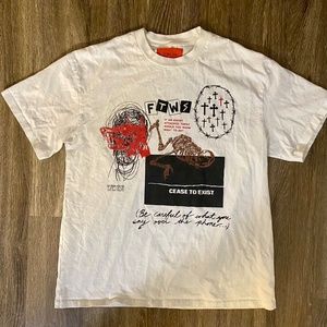 For those who sin × Tuff Crowd “Cease to exist” T~shirt